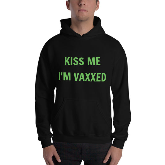 Men's Hoodie - Green Font